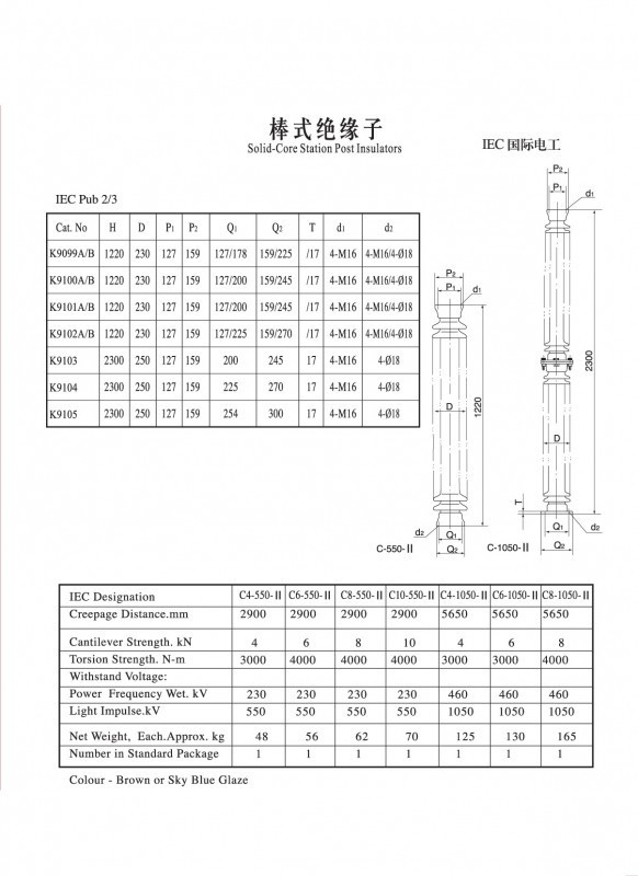 IEC Post Insulators (IEC International Electricians)